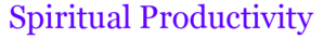 Spiritual Productivity Logo